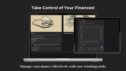 All-in-One Notion Template for Productivity, Wellness & Finance