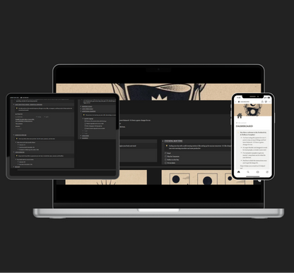 All-in-One Notion Template for Productivity, Wellness & Finance