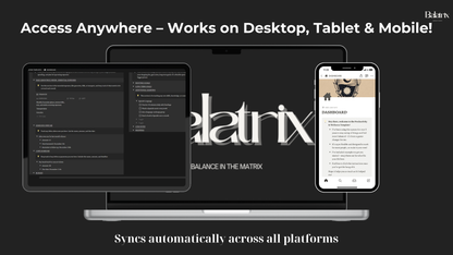 All-in-One Notion Template for Productivity, Wellness & Finance
