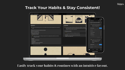 All-in-One Notion Template for Productivity, Wellness & Finance